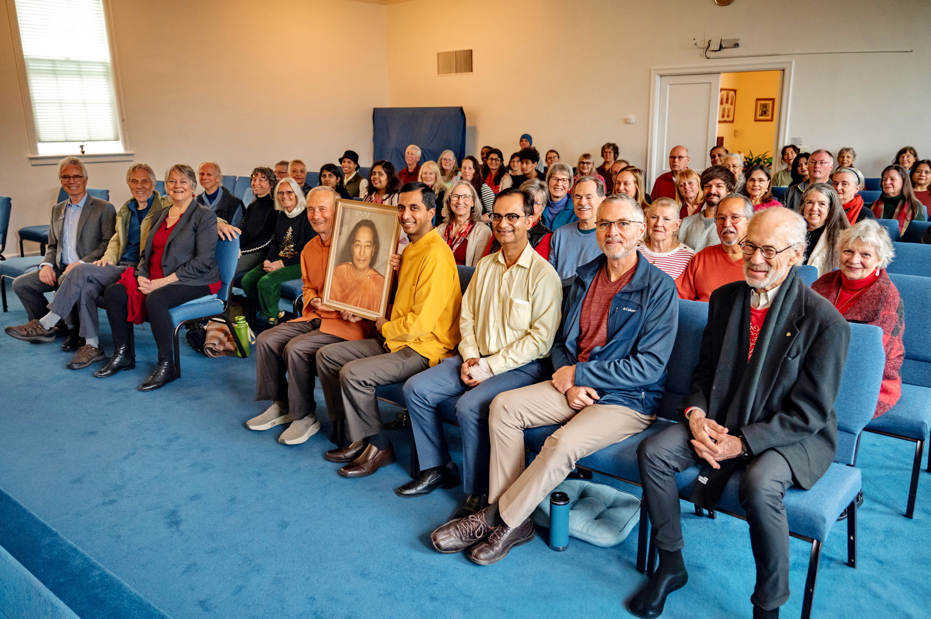 Christmas events at the SRF Center in Portland, Oregon were conducted by Brother Sarvananda and Brahmachari Rahul.