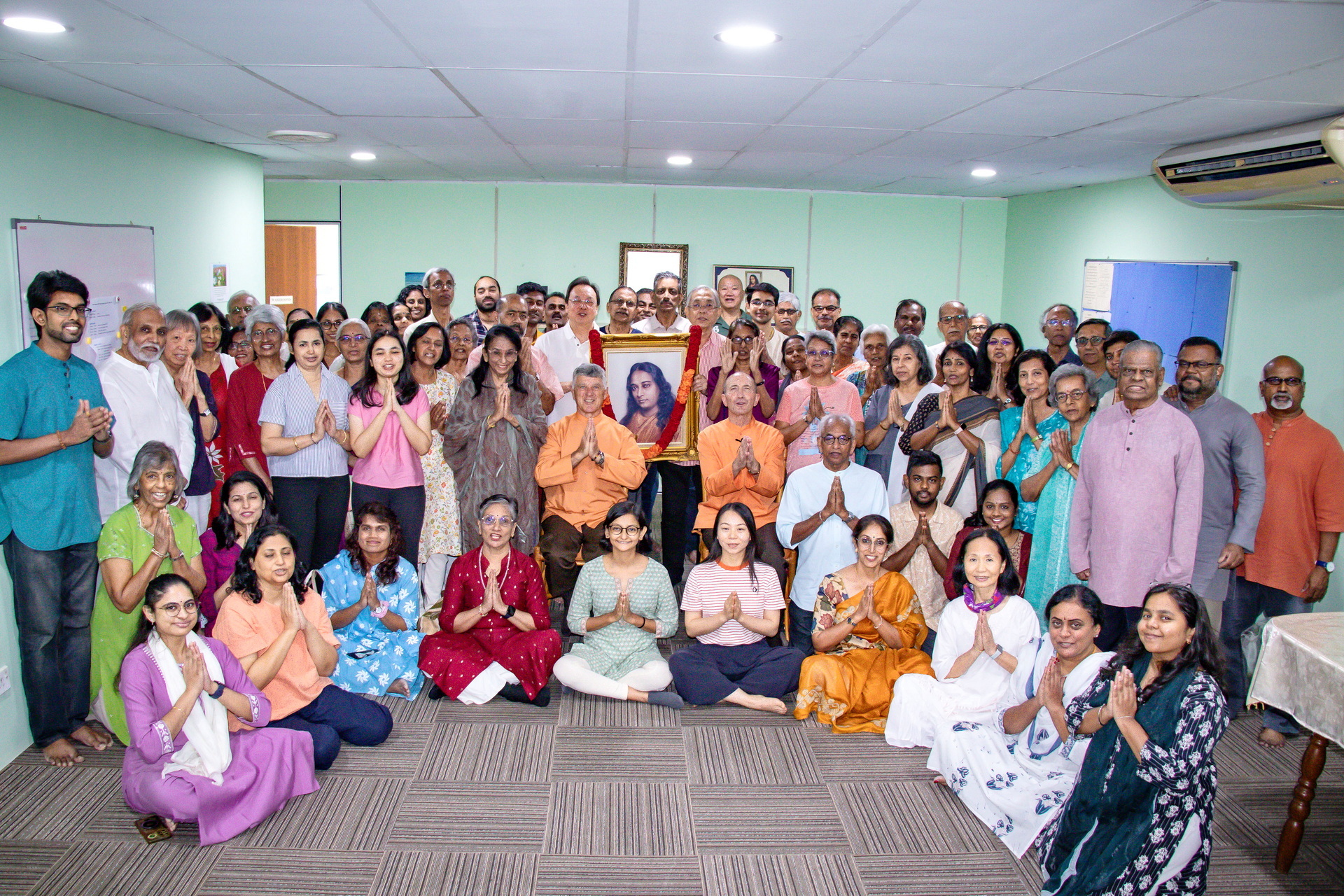 A retreat in Malaysia, hosted by the Kuala Lumper Meditation Group, was visited by Brother Asimananda and Brother Maitrimoy.
