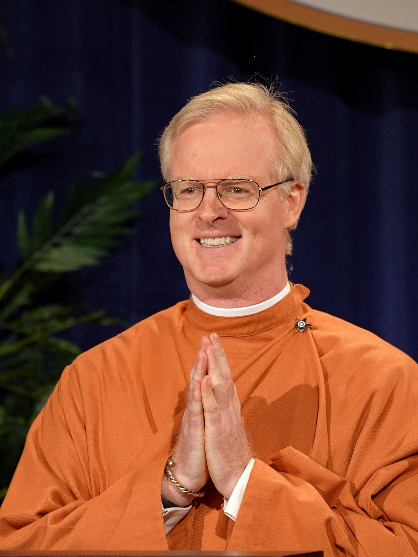 Brother Govindananda's class is entitled "The Art of Relaxation: Counteracting Stress and Experiencing True Serenity."