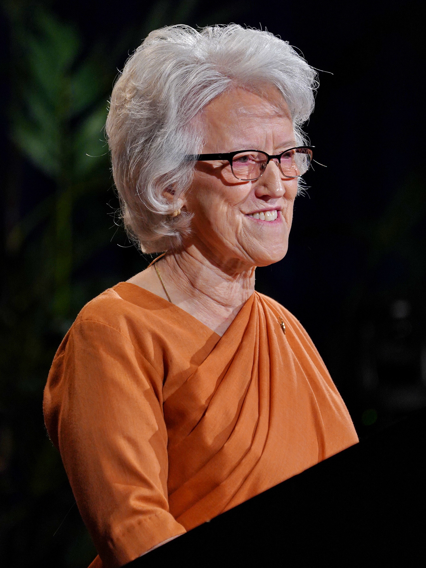 Sister Karuna gives a Satsanga (Questions and Answers).