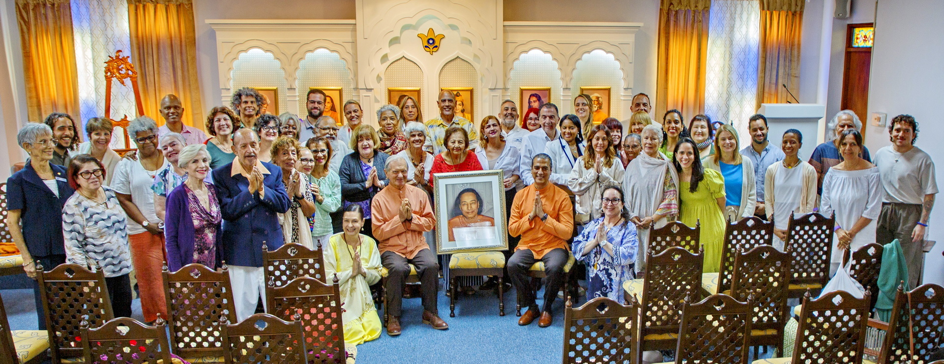 The San Juan, Puerto Rico Meditation Group was visited by Brother Jitananda and Swami Nishthananda.