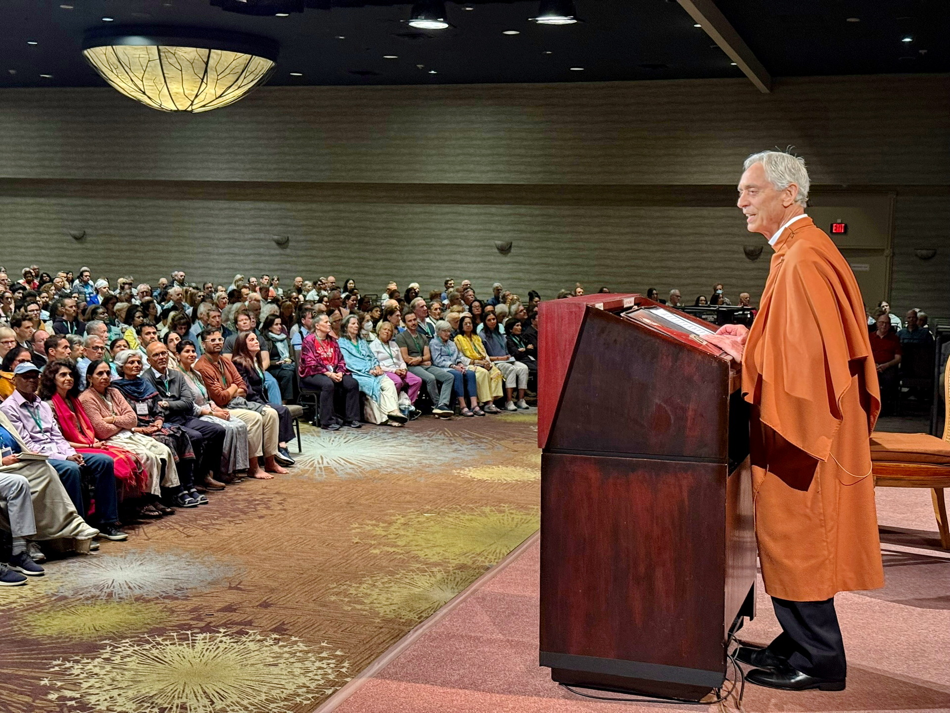 Brother Sevananda speaks on "The Role of a Guru in One's Spiritual Search."