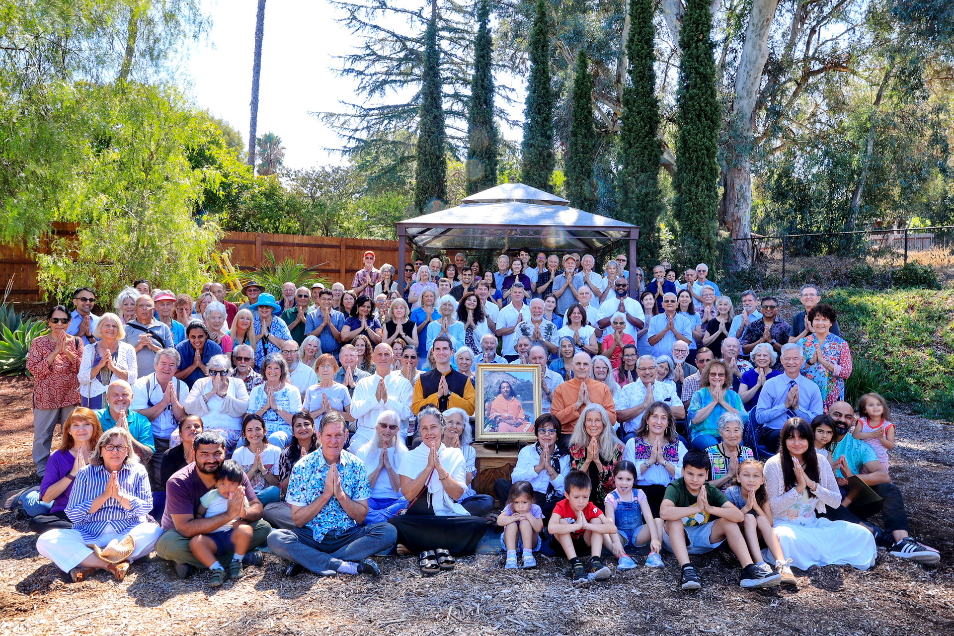 In September, Brother Devananda and Brahmachari Marco conducted a weekend series of classes, meditations, and inspirational services for members of the SRF center in Escondido, California.