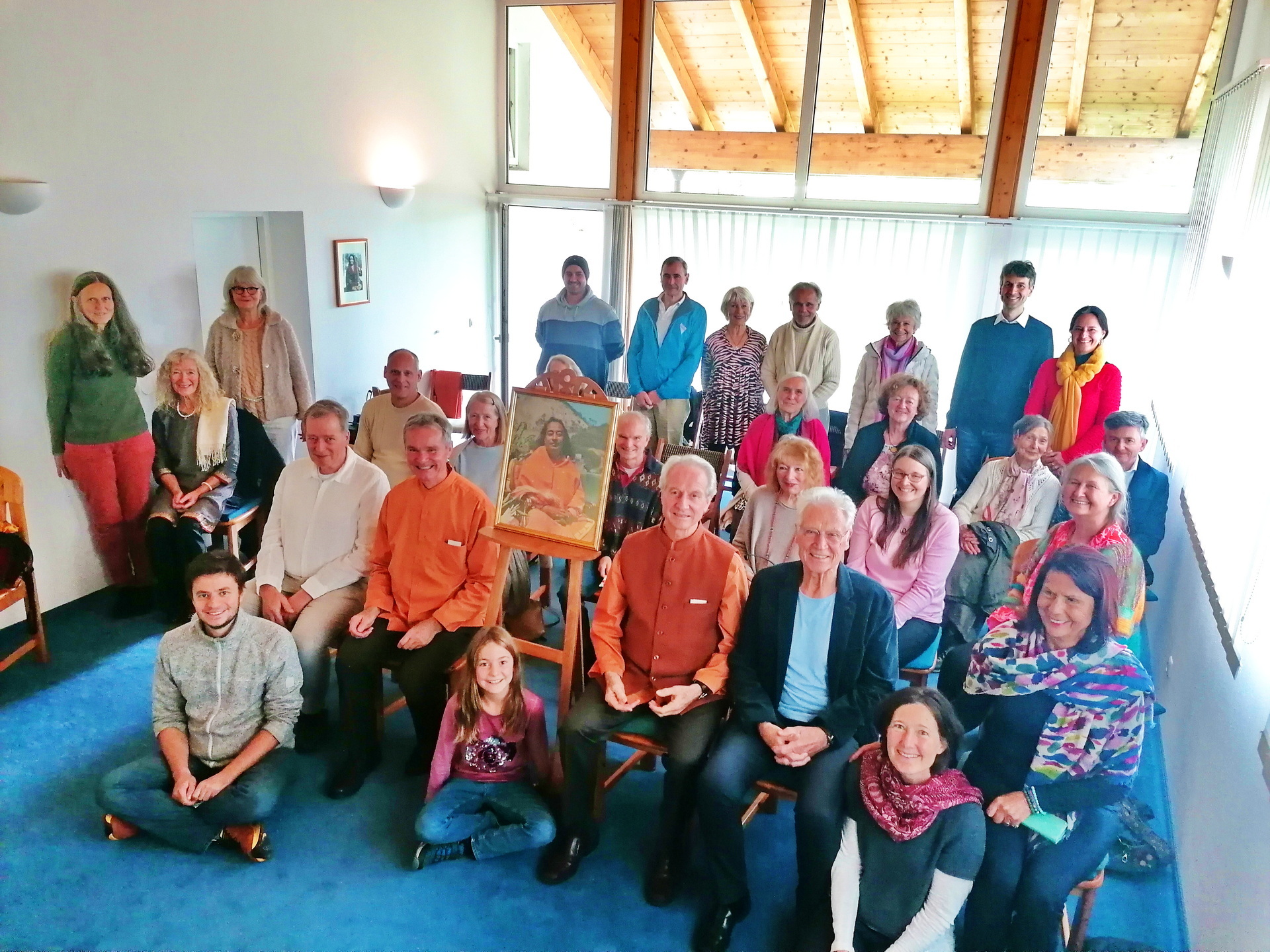 ....and then with members in Prien, Germany....