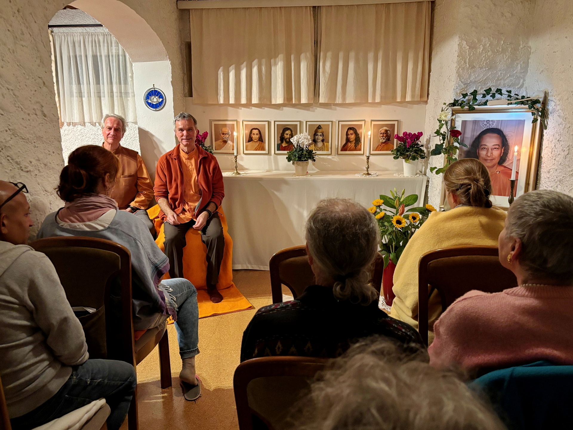 ....and finally traveled to Austria to meet with members in Salzburg.