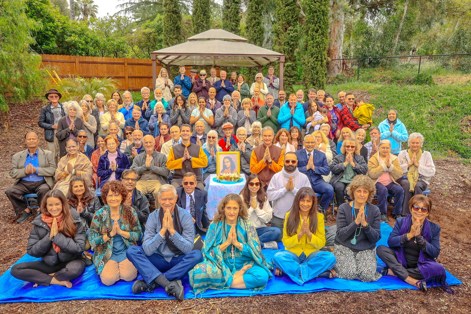 In May, Brother Shantimoy and Brahmachari Marco conducted a weekend series of classes, meditations, and inspirational services for members of the SRF center in Escondido, California.