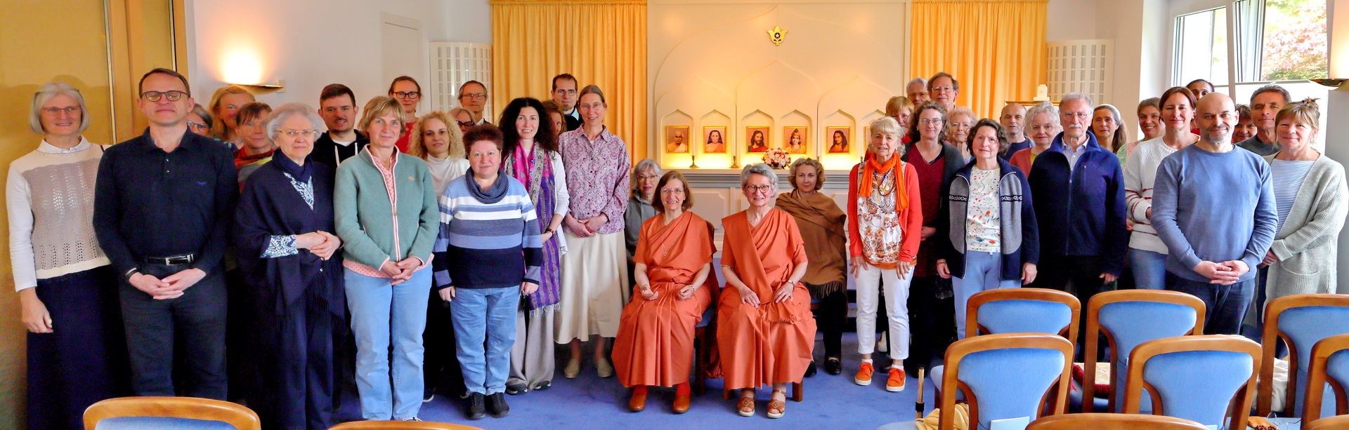 In May Sister Bhagavati and Sister Chandra conducted a retreat at the SRF Bermersbach Retreat, located in Germany's Black Forest.