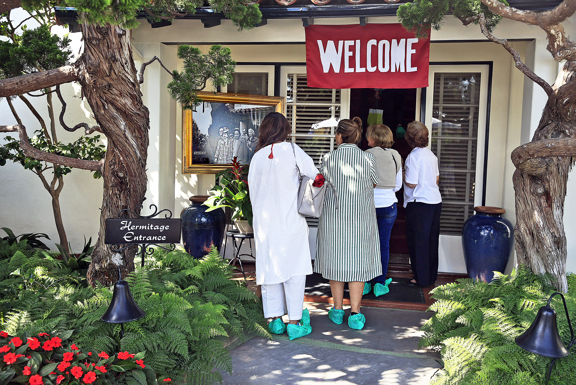 Entrance to the Encinitas Hermitage where Paramahansa Yogananda wrote much of his Autobiography of a Yogi.