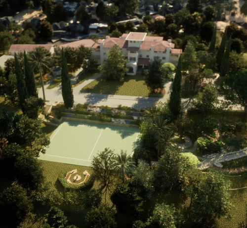 Aerial View MC Grounds
