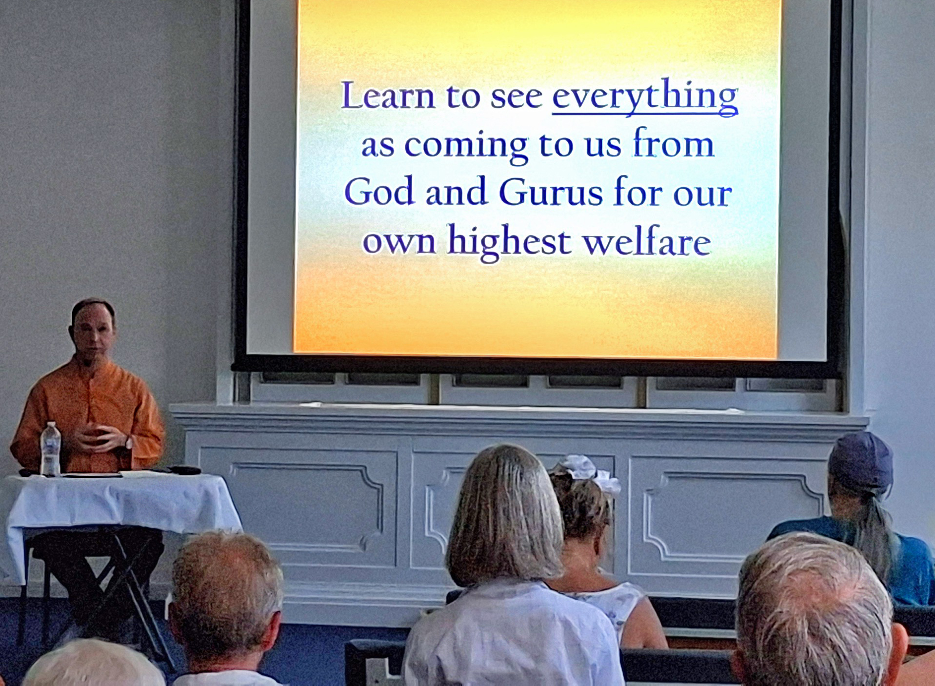 The events in Perth included a workshop on Paramahansaji's "how-to-live" teachings.