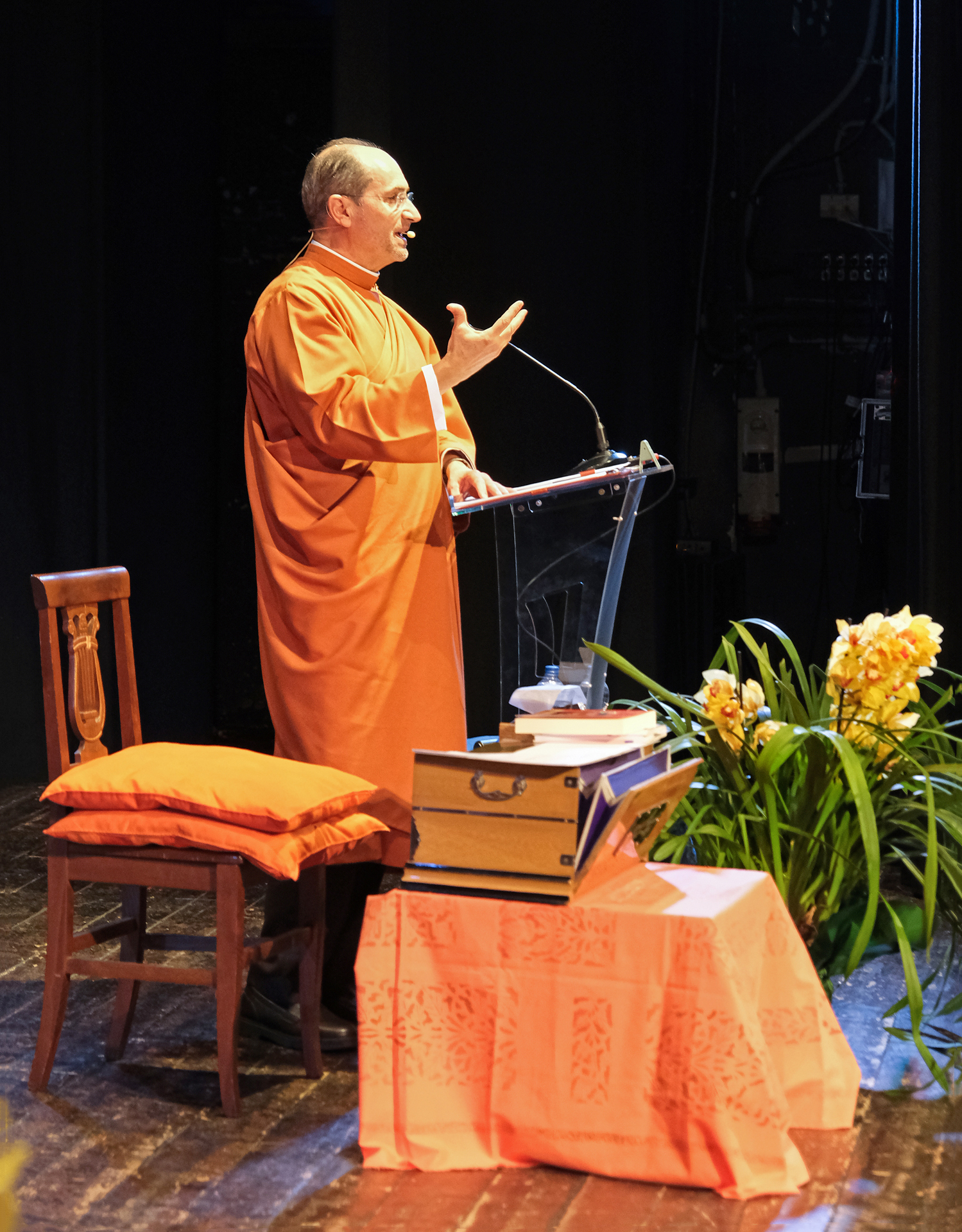...in which he explains how scientific yoga meditation provides the way to find inner peace in this troubled world.