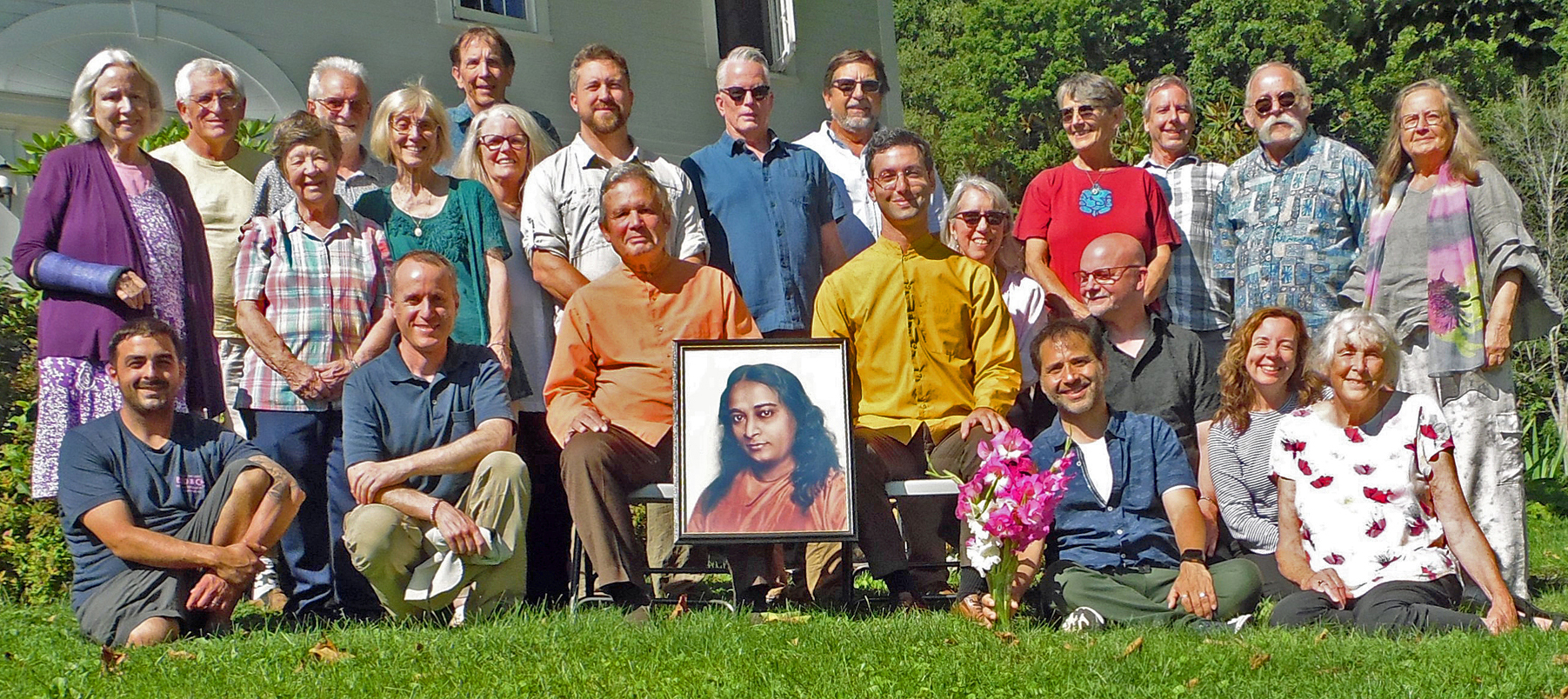 The Shaftsbury Meditation Circle devotees had the presence of Brother  Nakulananda and Brahmachari Neil.