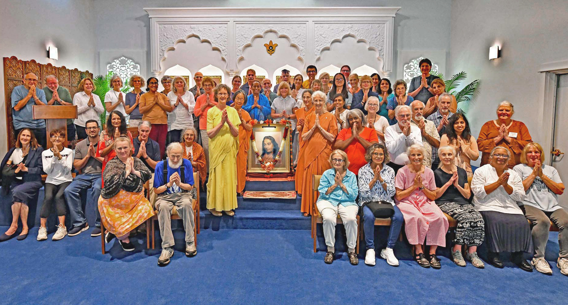 SRF members and friends enjoyed activities at the SRF Greenfield Retreat in Front Royal, Virginia, hosted by Sister Pranati and other Greenfield Retreat nuns.