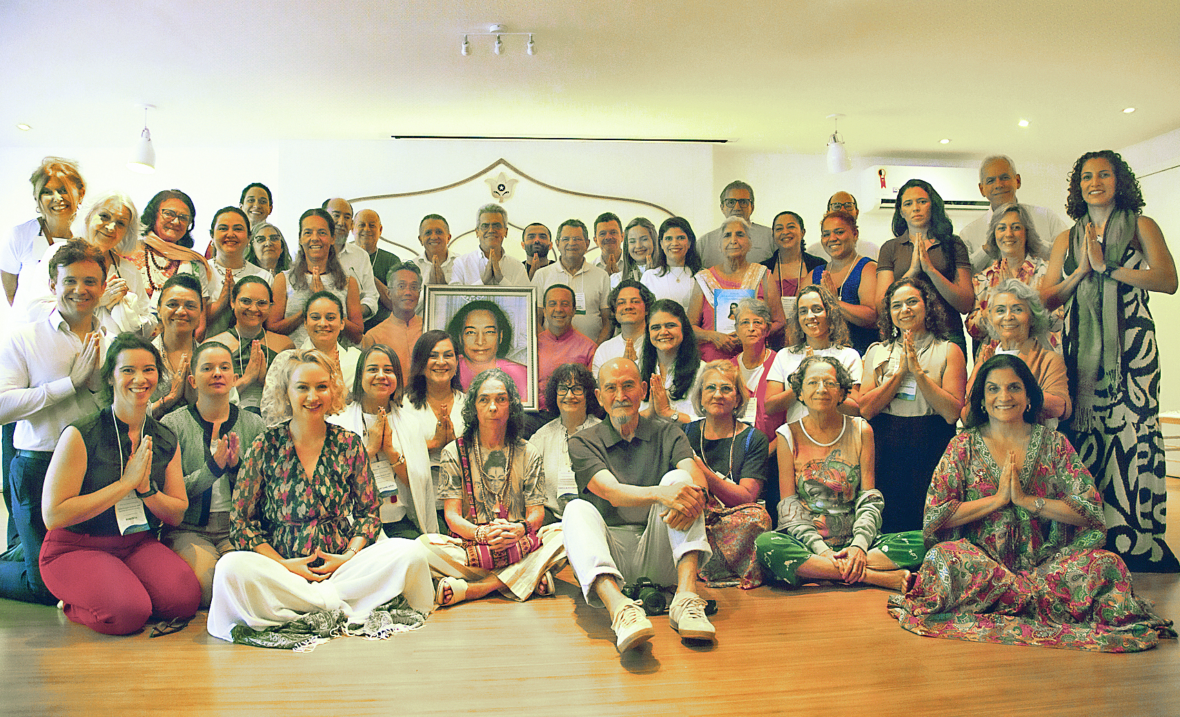 The Fortaleza, Brazil Meditation Group welcomed Brother Sakhyananda and Brahmachari Jordan.