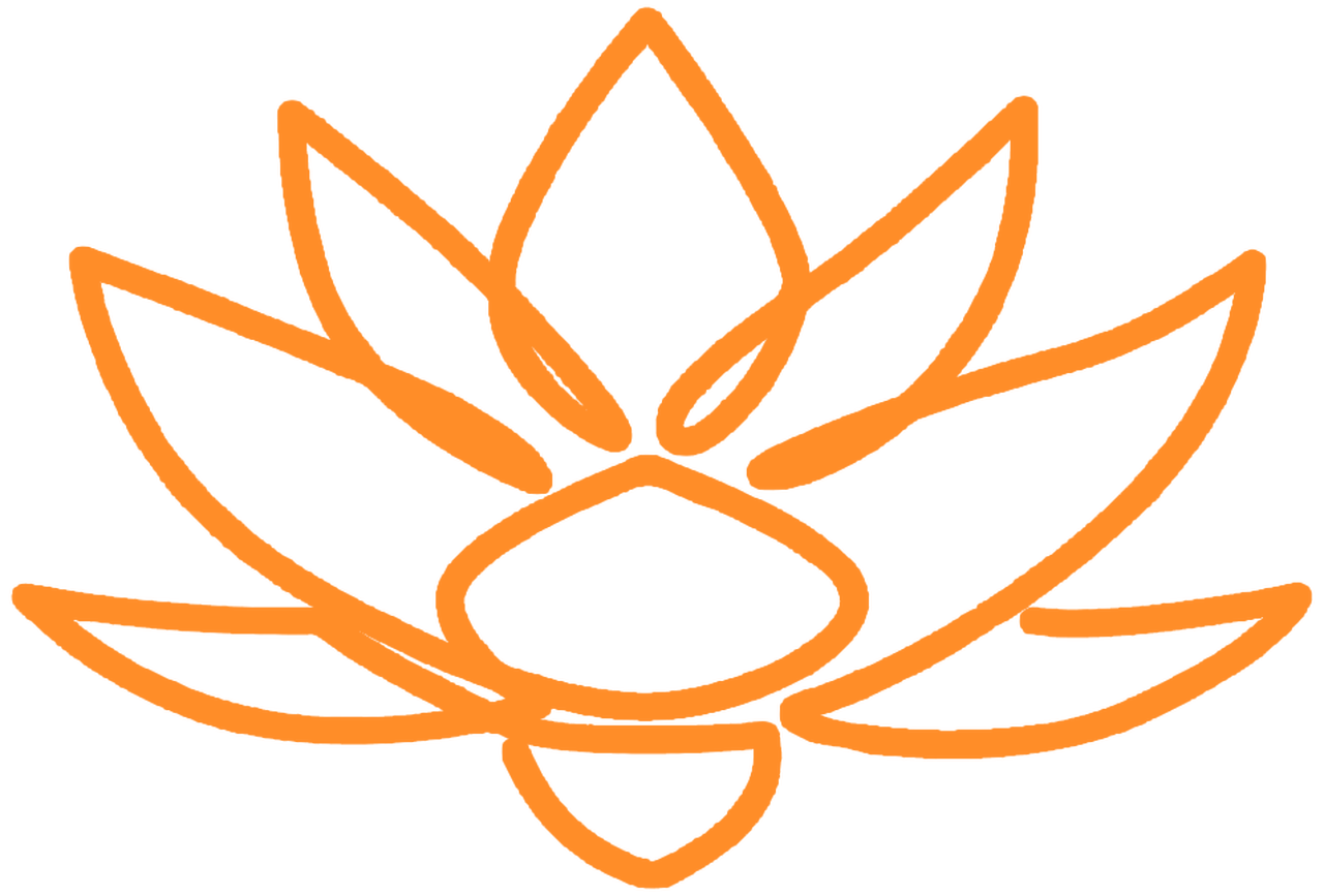 SRF Contact Us orange lotus icon
