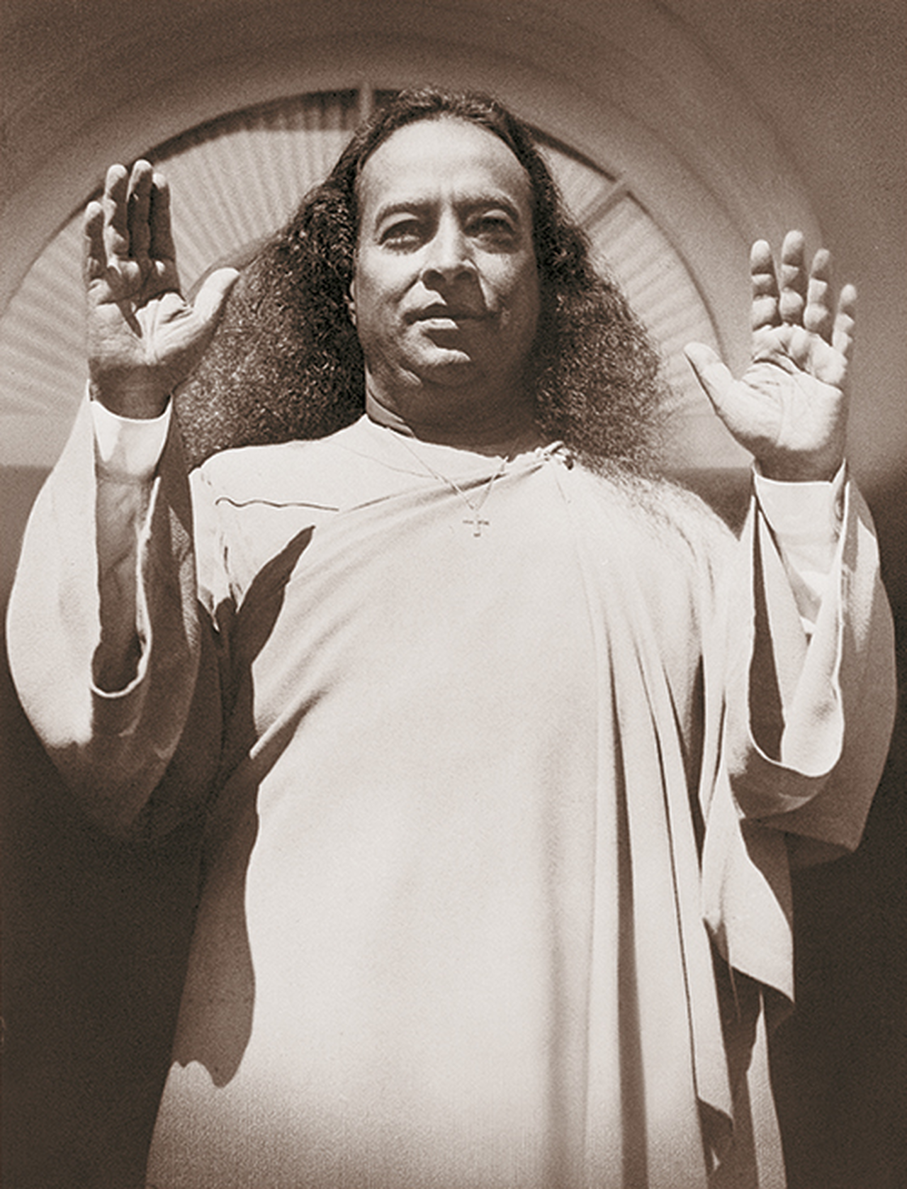 Paramahansa Yogananda 1949 sepia