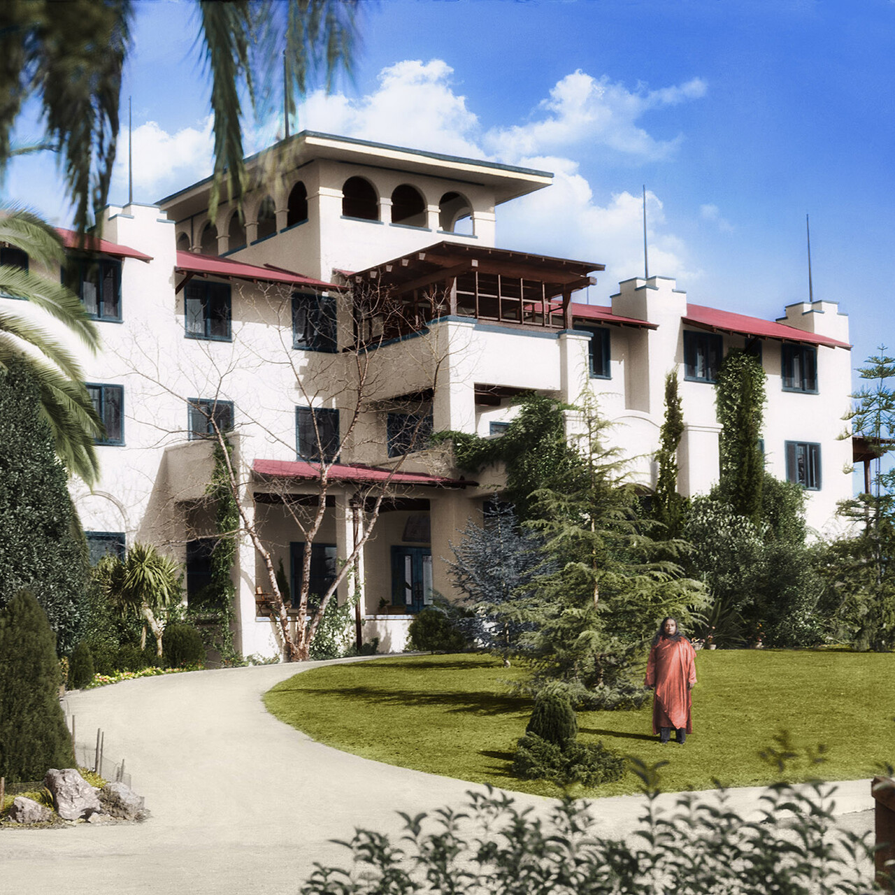 paramahansa yogananda international headquarters square