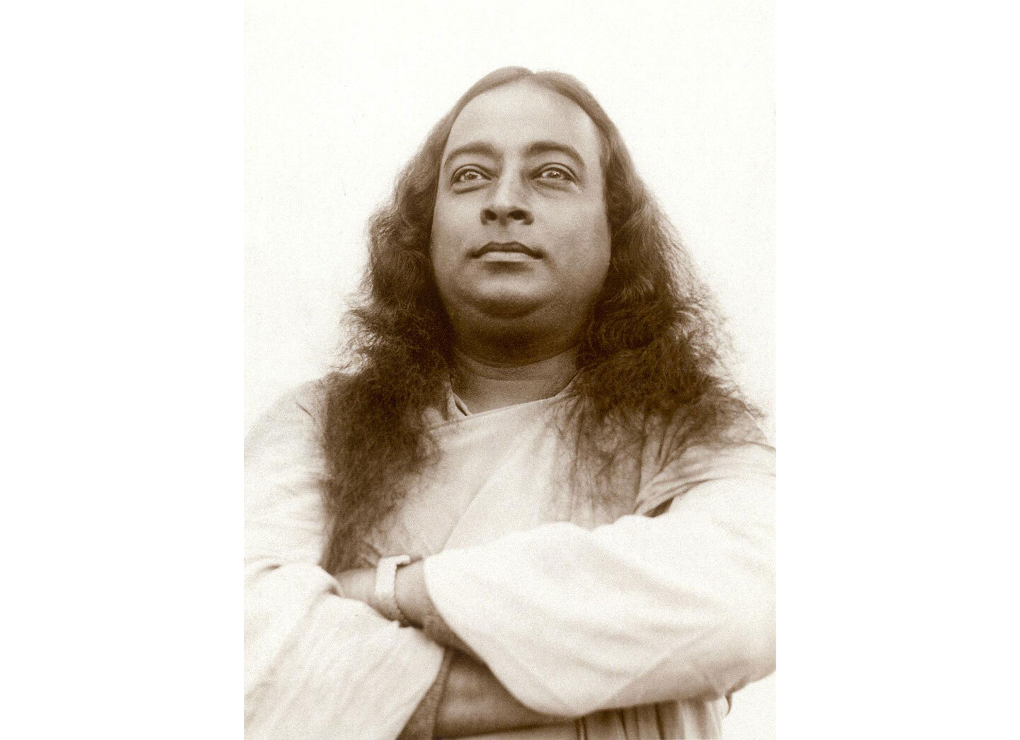 paramahansa yogananda mysore india 1935 4x3 white background no lotus 03
