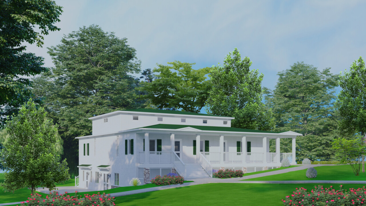 Design for new meditation hall at Greenfield Retreat