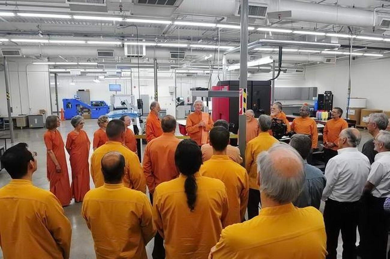 Srf Dedicates New Press And Bindery Equipment 2