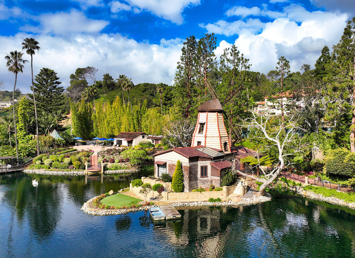 SRF Lake Shrine Wind Mill 2026 Wall Calendar