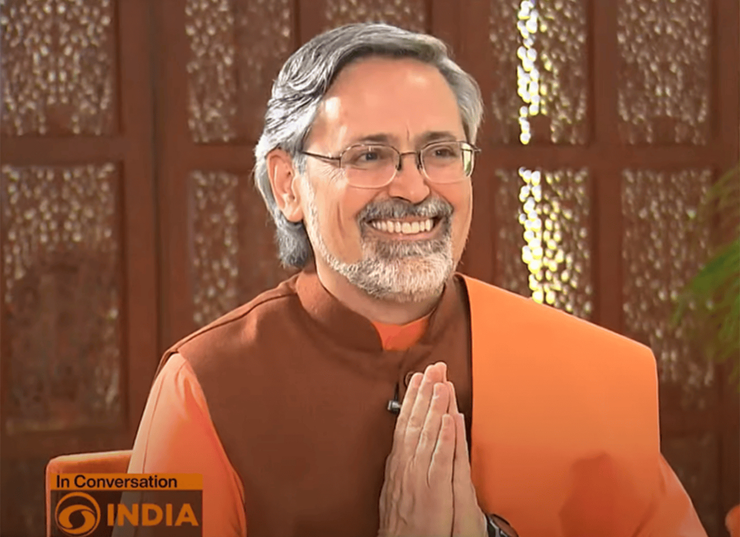 Swami Saralananda Giri DD Interview blog
