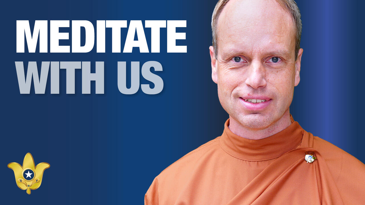 Self-Realization Fellowship | One Hour Meditation | 2025 SRF World…, image size:1280x720