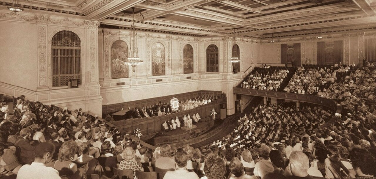 1975 Convocation Daya Mata Speaking