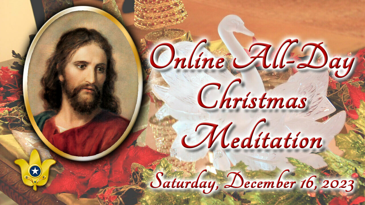 2023 Online All Day Christmas Meditation main thumbnail v1