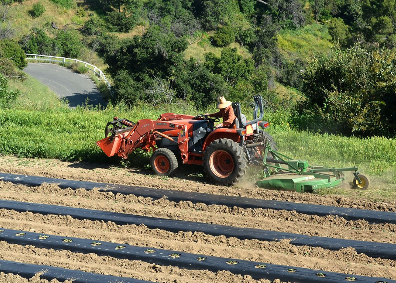 B Message Of Appreciation Monk On Tractor