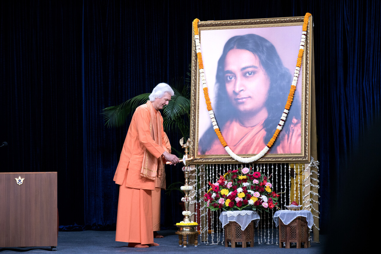 Brother Chidananda Ranchi Satsanga Lighting Lamp