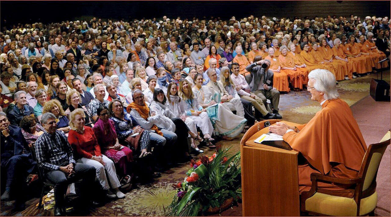 Chidananda Speaking To Convo Audience Clean