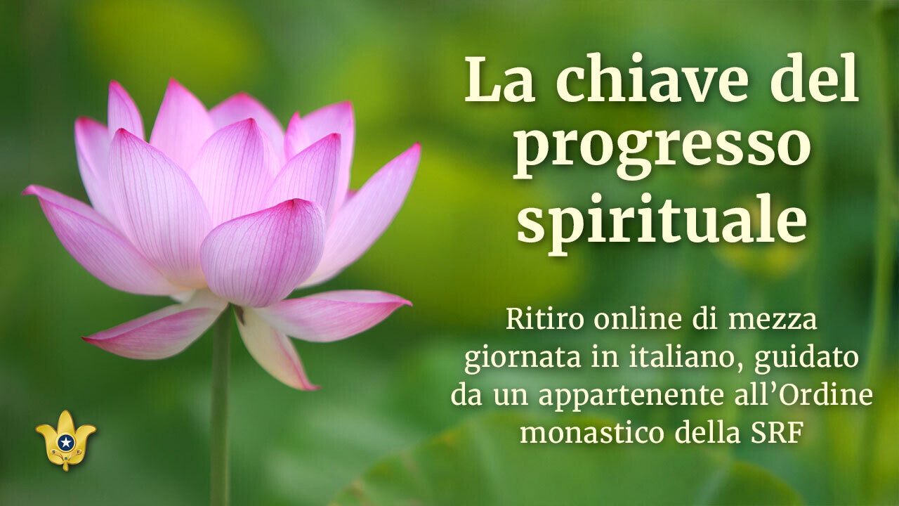 Italian Retreat June 27 2026 on Keys to Spiritual Progress