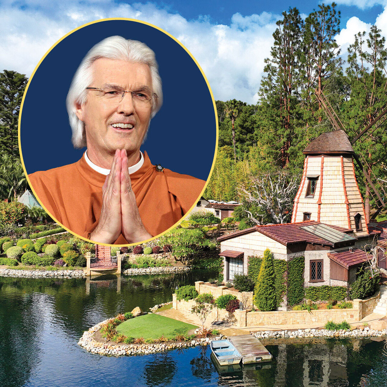 Lake Shrine 75th Anniversary Chidananda square