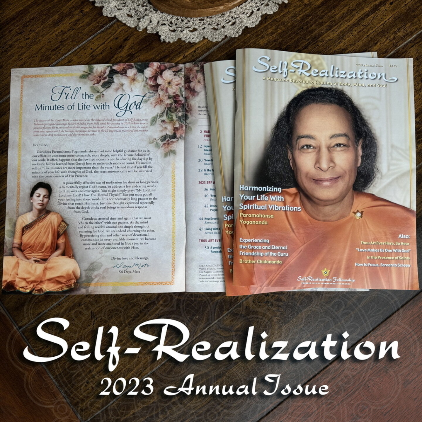 Self Realization magazine2023 sq