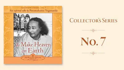 Paramahansa Yogananda Collector Series No7