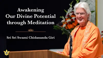 Bro Chidananda Awakening Our Divine Potential through Meditation You Tube