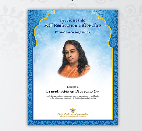 Lesson 8 Meditation on God as Aum Spanish