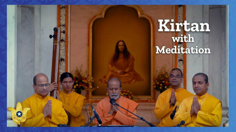 2023 Convocation 90 minute Kirtan Led by YSS Monks Kirtan Group