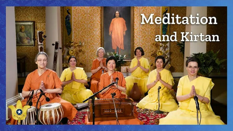 3 hour Meditation with Kirtan Led by SRF Nuns Group