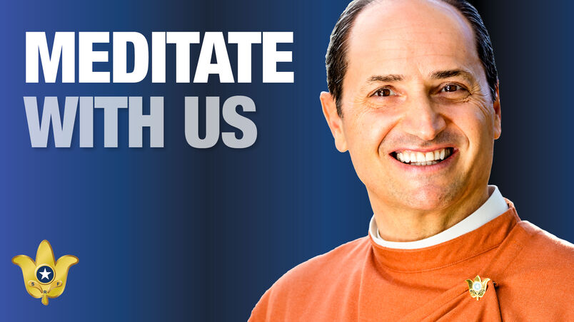 Brother Tyagananda Meditate With Us Convocation 2025 Video Thumbnails