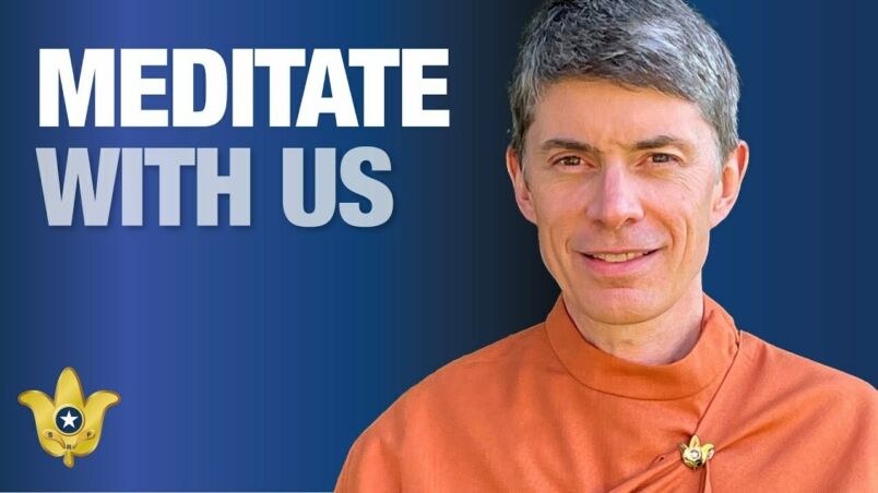 Evening Meditation With SRF Monastic 2024 SRF World Convocation Day 5