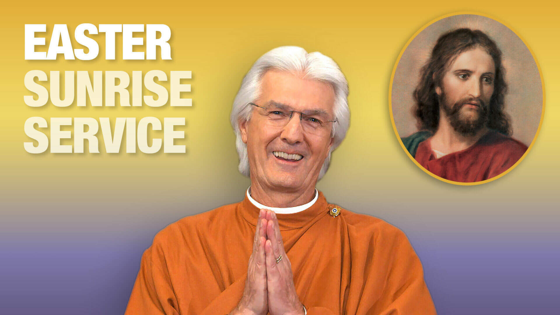 Self-Realization Fellowship | Easter Sunrise Service Livestream With…, image size:1920x1080